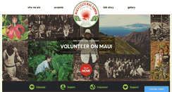 Desktop Screenshot of mauiculturallands.org